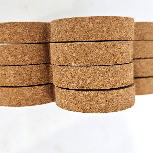 Daisy Cork Coasters - Set of 4 - Picture 3 of 4